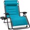 Best Choice Products Oversized Padded Zero Gravity Chair, Folding Outdoor Patio Recliner w/ Side Tray
